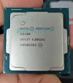 CPU Intel Pentium Gold G6400 (4.0GHz, 2 nhân 4 luồng, 4MB Cache, 58W) - Socket Intel LGA 1200) Tray
