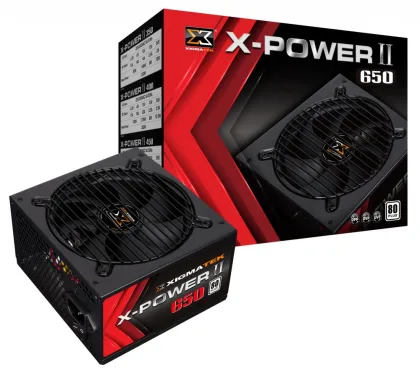 Nguồn máy tính Xigmatek X - POWER II 650 ( EN42463 ) _ 80 PLUS Công suất thực