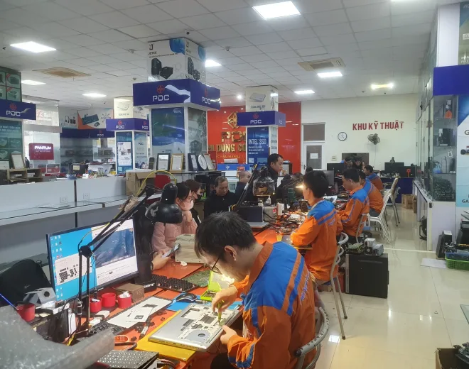 Khu kỹ thuật sửa chữa, bảo hành của Phi Dũng